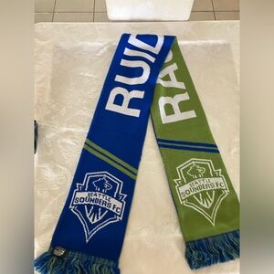 Blue and Green Scarf